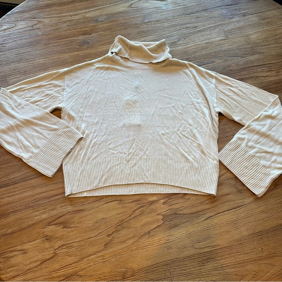 Most of All Women’s Lovisa Palomina Sweater Pullover Cropped Turtleneck Ribbed S - Picture 3 of 10